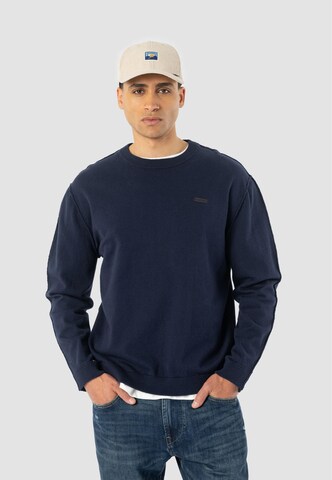 Pullover 'Idris' di Elias Rumelis in blu: frontale