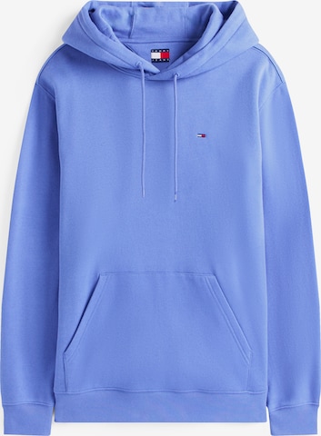 Sweat-shirt Tommy Jeans en bleu : devant