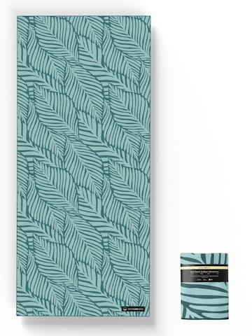 woodsandwaves Beach Towel 'Green Garden' in Green: front