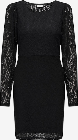 JDYKoktel haljina 'KIMMIE' - crna boja: prednji dio