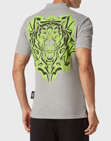 Plein Sport Poloshirt 'Thunder Tiger' in Grau