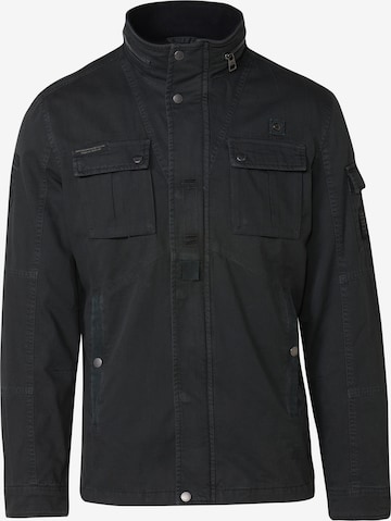 KOROSHI - Chaqueta de entretiempo en negro: frente