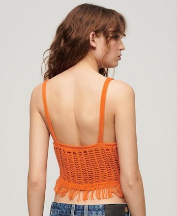 Superdry Knitted Top in Orange