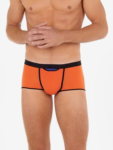 HOM Boxershorts 'Plume Up HO1' in Orange: predná strana