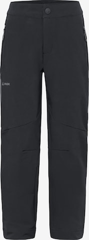 VAUDE Outdoorhose 'Rokua' in Schwarz: Vorderseite