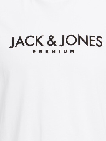 T-Shirt 'Blajake' JACK & JONES en blanc