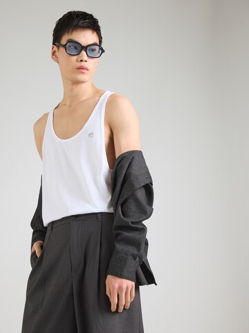 G-STAR Majica | bela barva: sprednja stran