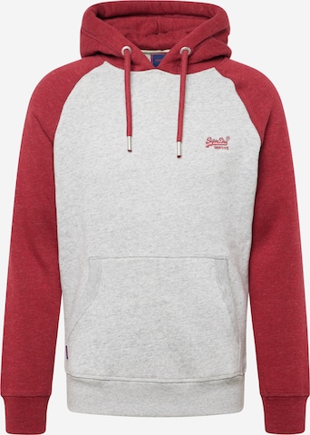 Superdry Sweatshirt in Grey: front