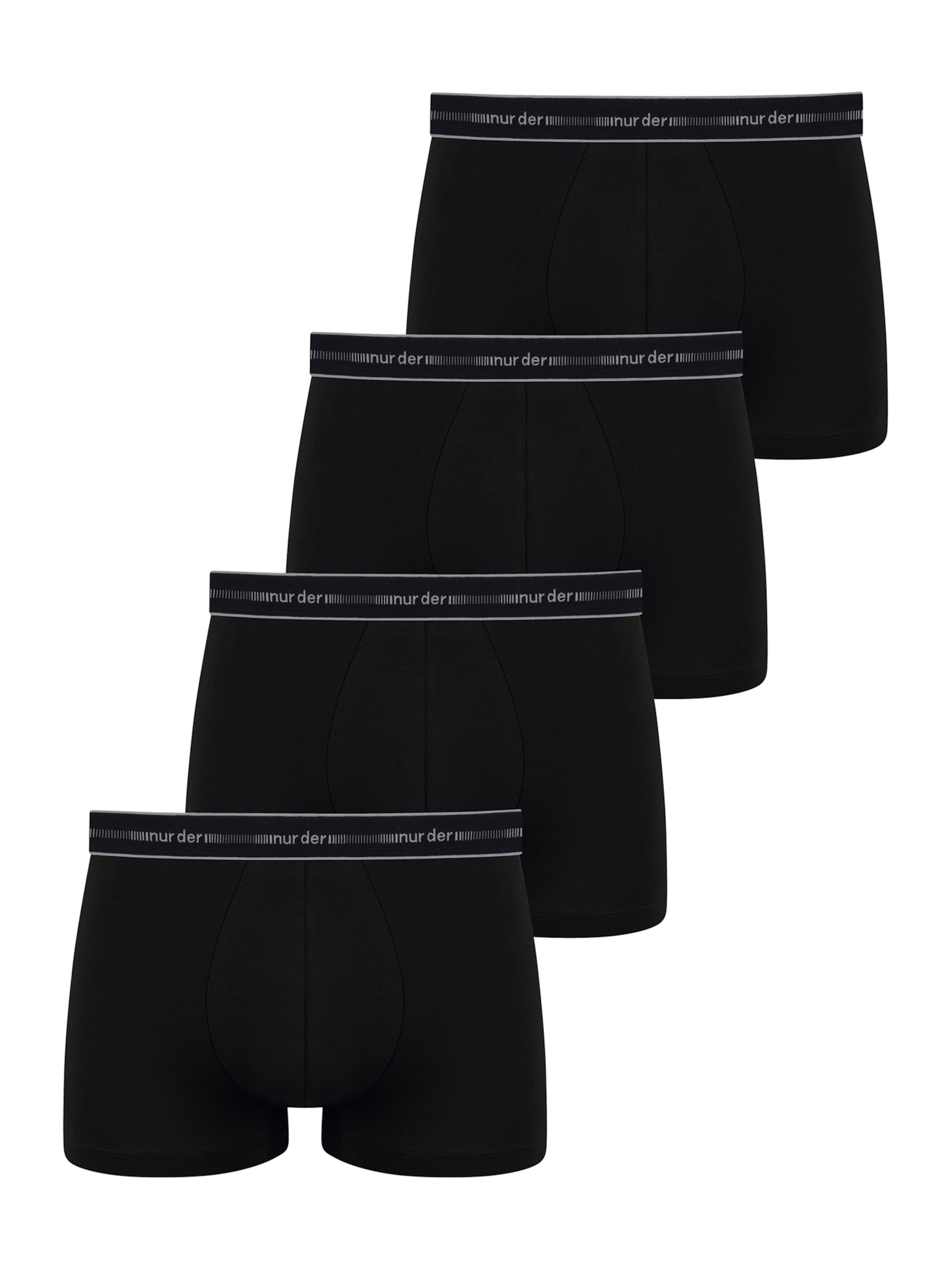 Nur Der Boxer shorts in Black: front