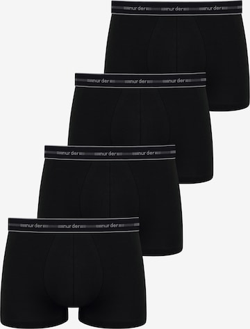 Nur Der Boxer shorts in Black: front