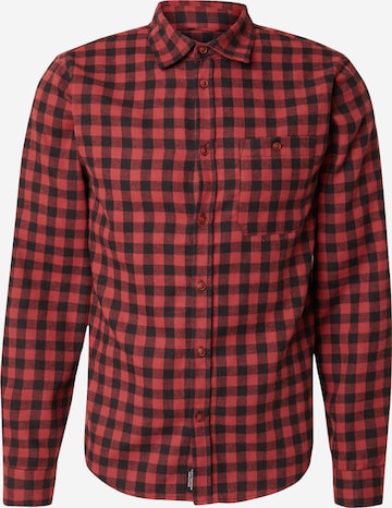 Chemise BLEND en rouge : devant