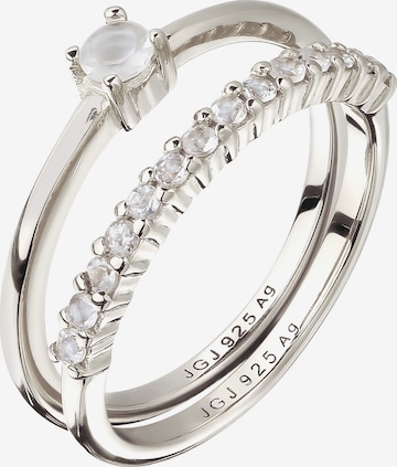 Bague ELLI PREMIUM en argent : devant