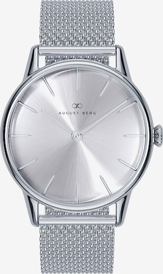August Berg Analog Watch 'Serenity Simply Silver Silver Mesh 32mm' in Silver, Item view