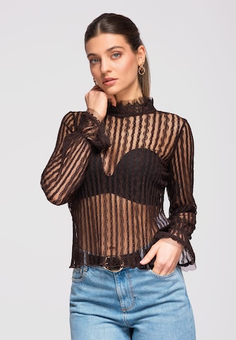 Chemisier Ombre en marron