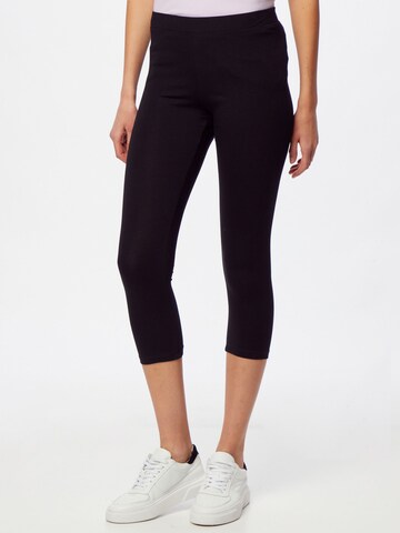 Skinny Leggings de la Gina Tricot pe negru: față