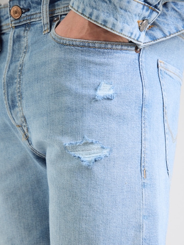 JACK & JONES Regularen Kavbojke 'JJIRICK JJIORIGINAL' | modra barva