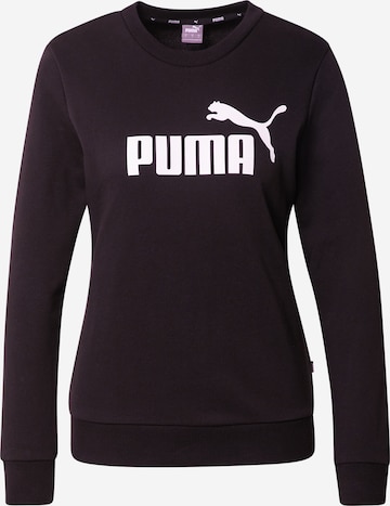 PUMASportska sweater majica - crna boja: prednji dio