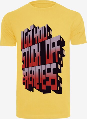 Maglietta di Mister Tee in giallo: frontale