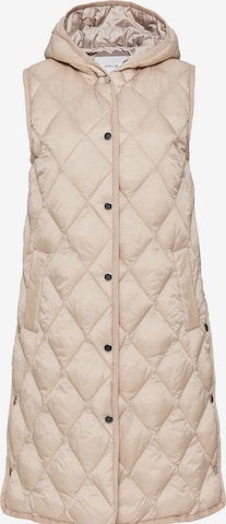 Gilet 'Wiamant' OPUS en beige : devant