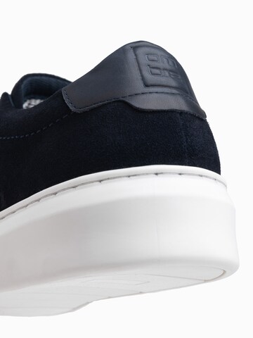 Baskets basses Ombre en bleu