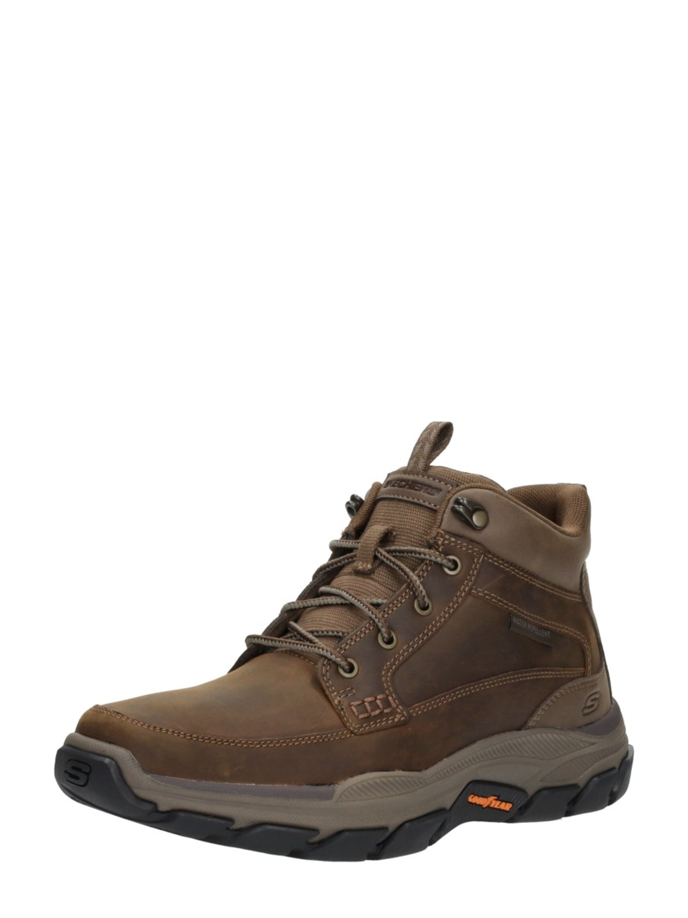 SKECHERS Veterlaarzen 'Relaxed Fit: Respected - Boswell' in Bruin
