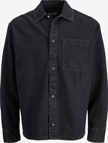 Chemise JACK & JONES en noir : devant
