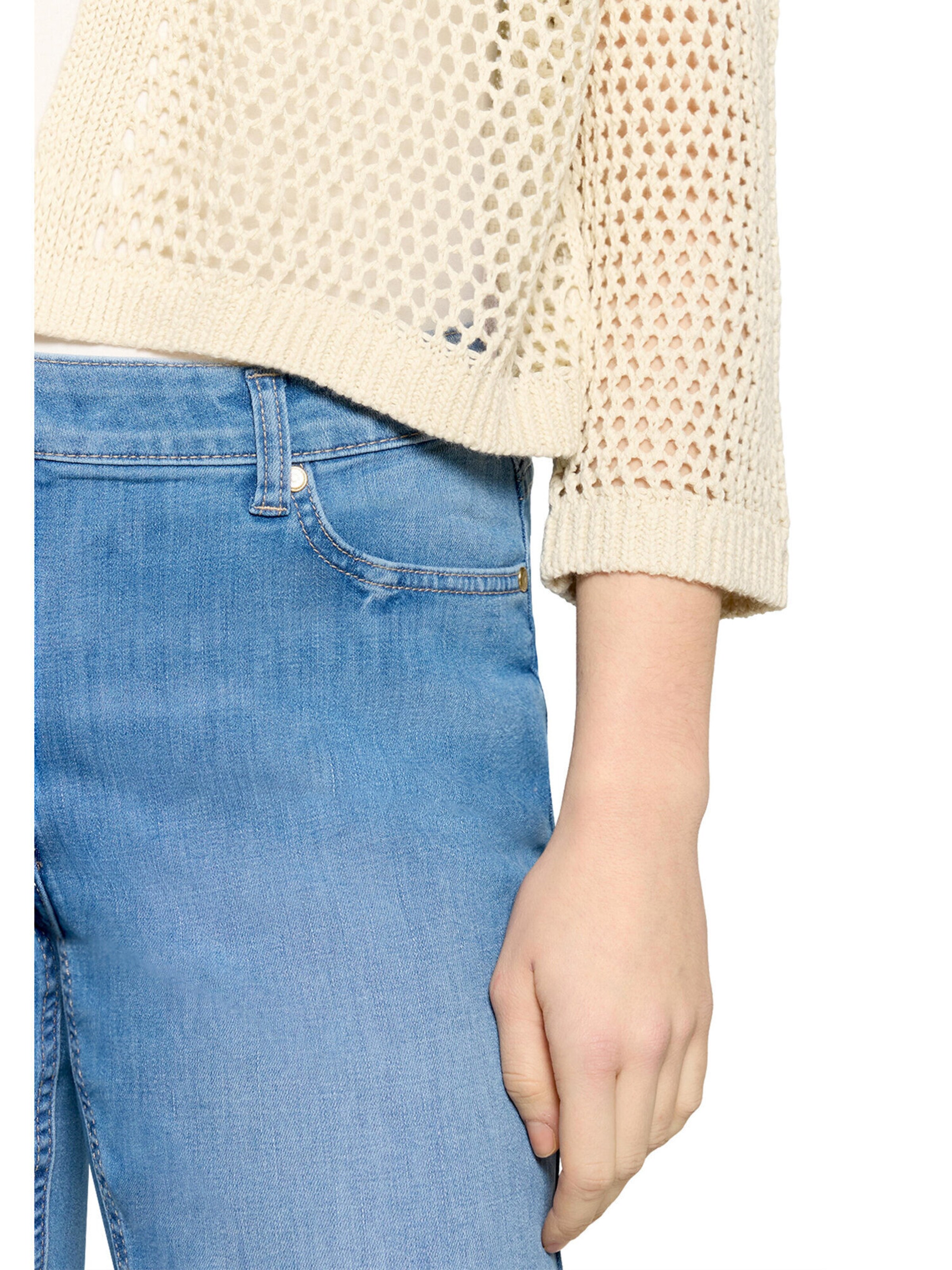 Betty Barclay Gebreid vest in Beige