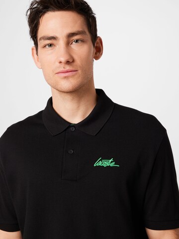 LACOSTE Тениска в черно