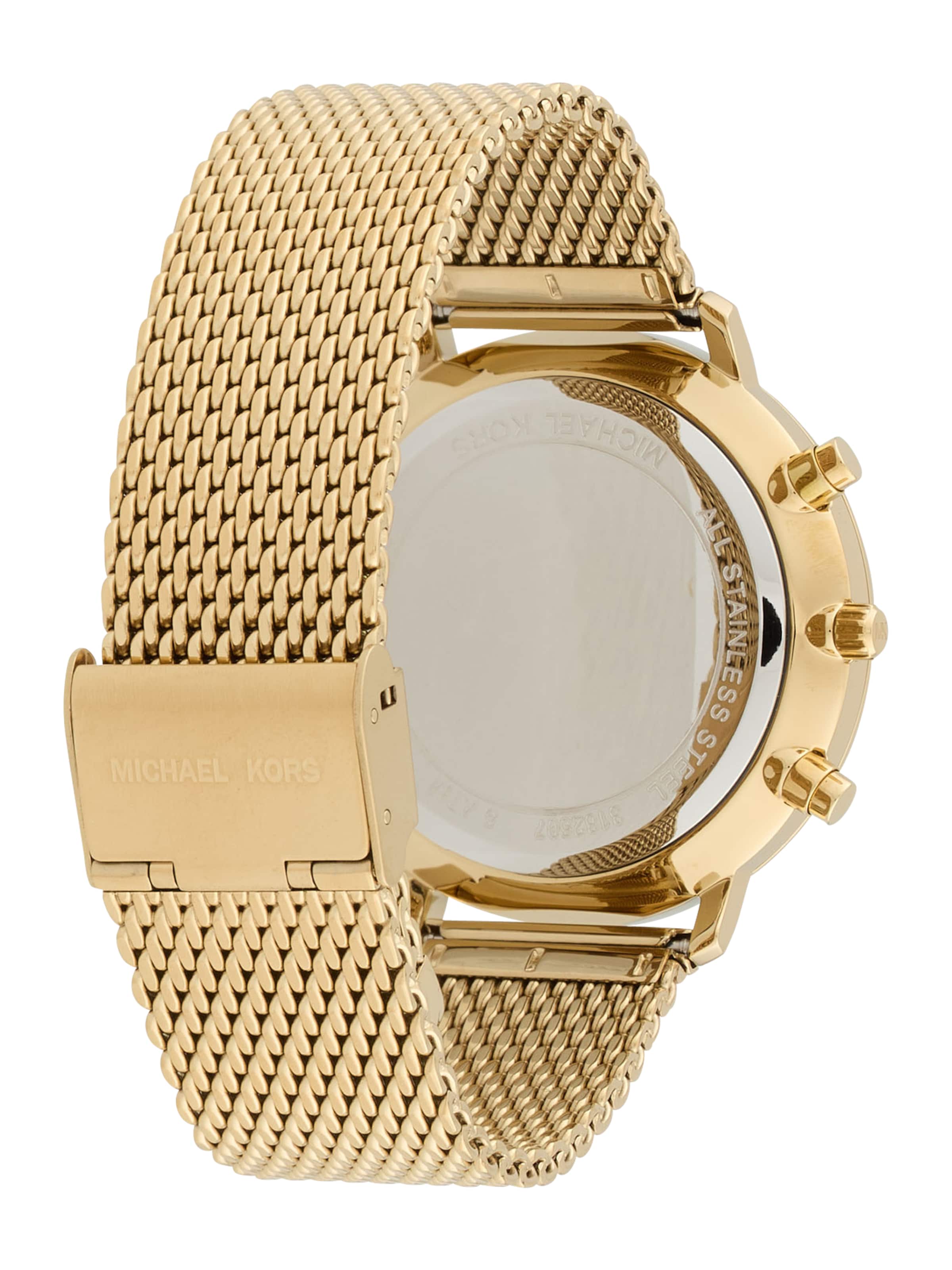 Michael Kors Zegarek analogowy 'BLAKE' w kolorze złoty: tył