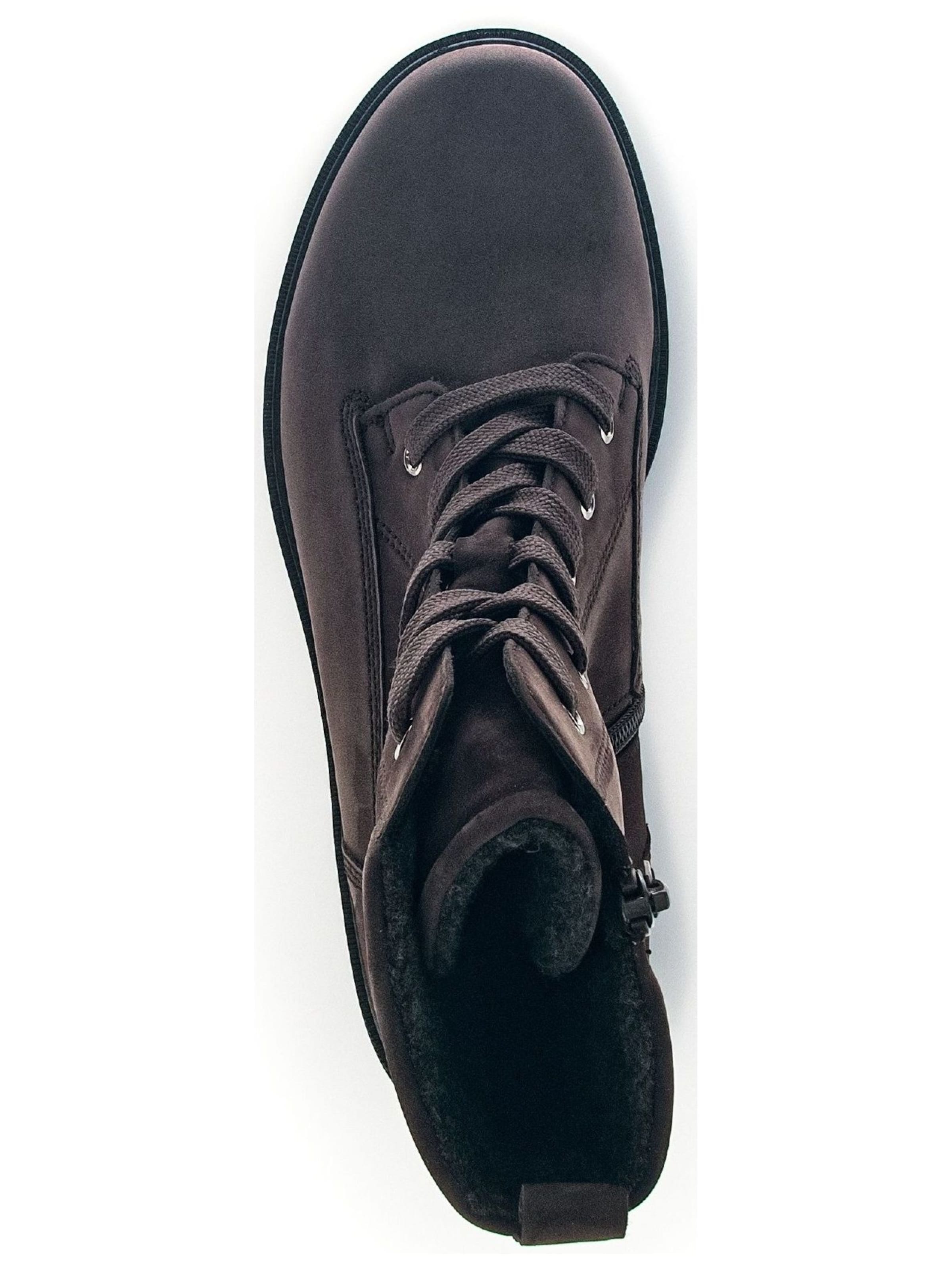 GABOR Schnürstiefelette in Braun