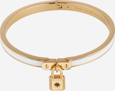 Kate Spade Bracelet en or / blanc, Vue avec produit