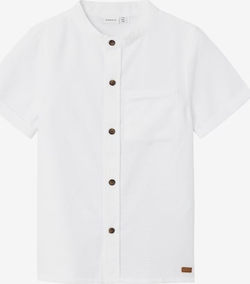 NAME IT - Ajuste regular Camisa 'HILANE' en blanco: frente