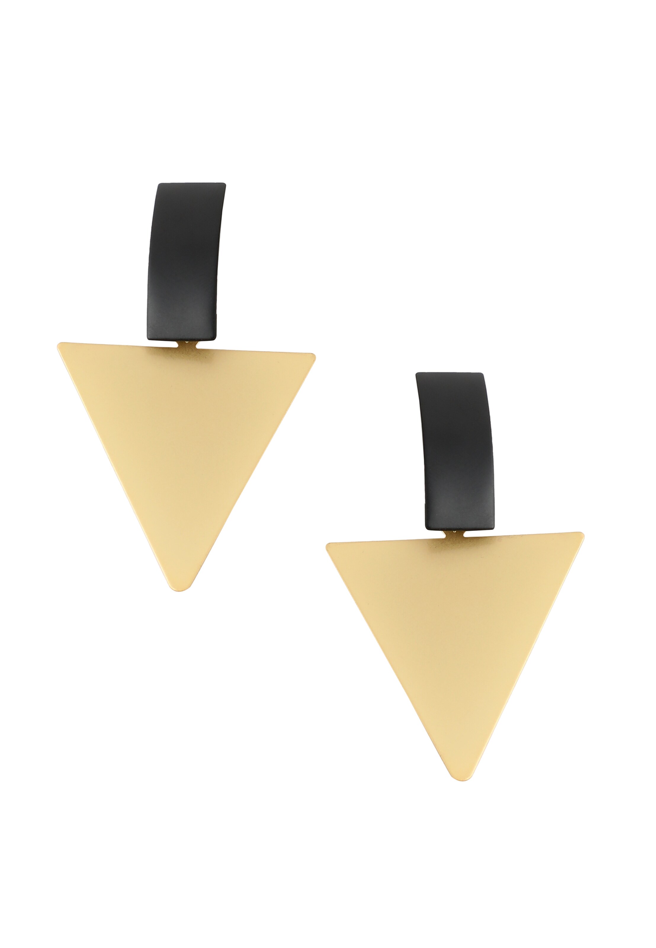 SOHI Серьги 'Krystle' в Черный: спереди