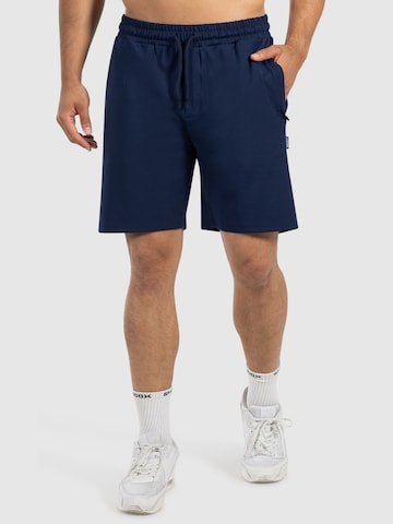 Smilodox Regular Sportbroek ' Zeyn ' in Blauw: voorkant