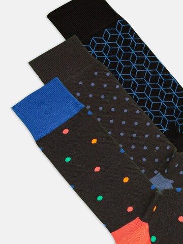 Chaussettes 'Black Box' DillySocks en mélange de couleurs