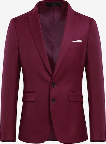 YOUTHUP Slim fit Suit Jacket 'Klarheit' in Red: front