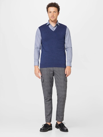 BURTON MENSWEAR LONDON Pullunder in Blau