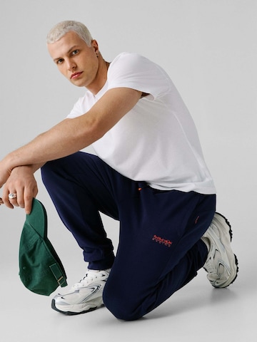 Red Bull Racing x Pepe Jeans Regular Trousers 'RBR Essential' in Blue