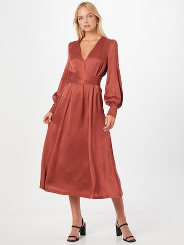 IVY OAK Shirt dress 'DENA ROSE' in Brown: front