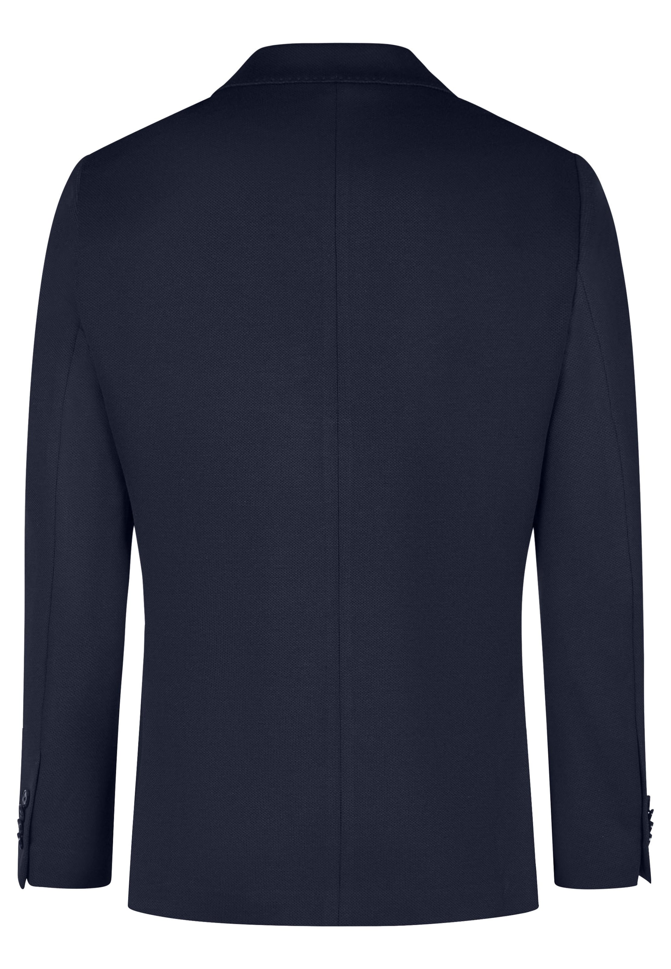 HECHTER PARIS Regular fit Business-colbert 'Modern Fit' in Blauw