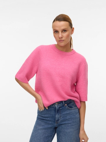 VERO MODA Sweater 'VMBOOM' in Pink: front