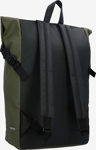 Herschel Backpack 'Roll Top' in Green