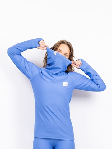 T-shirt fonctionnel Eivy en bleu : devant
