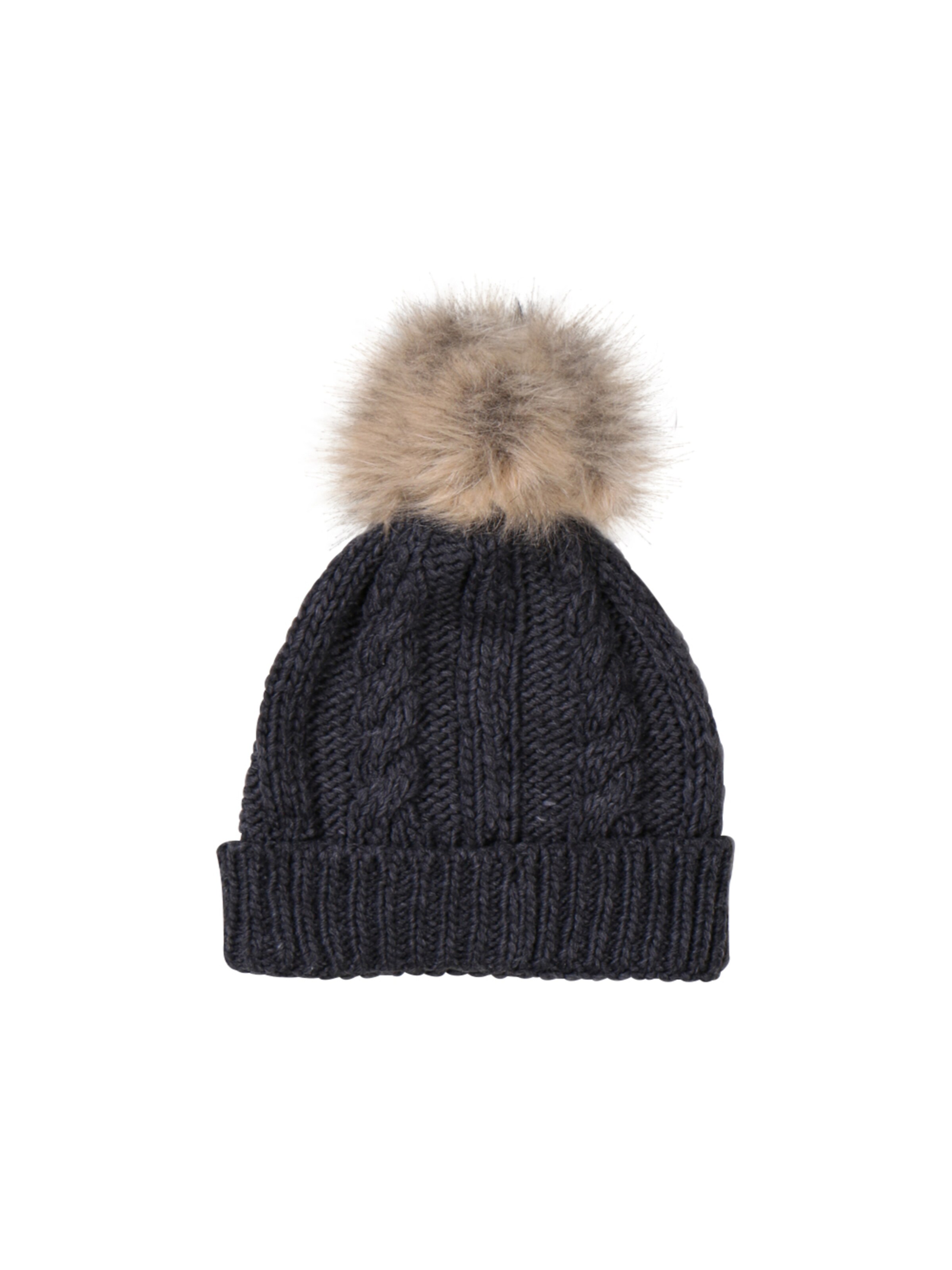 Deeluxe Mütze 'Praloup' in Grau: Vorderseite