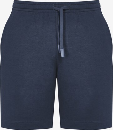 Regular Pantalon de pyjama Mey en bleu : devant