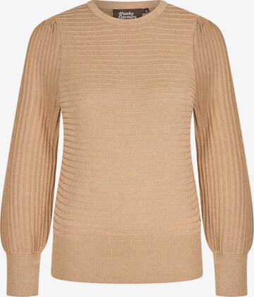 4funkyflavours Sweater 'Not Into You' in Beige: front