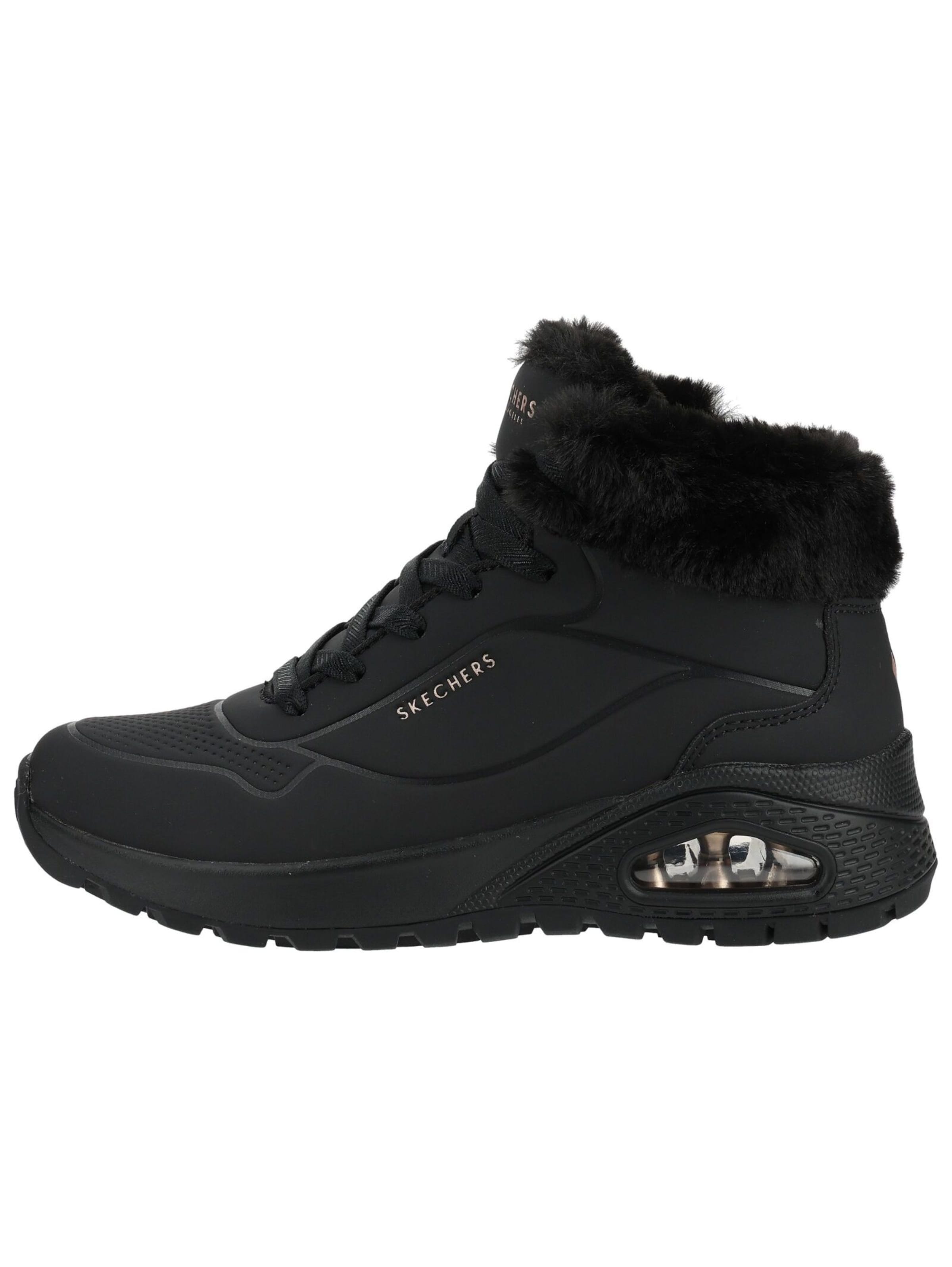 SKECHERS High-top trainers in Black