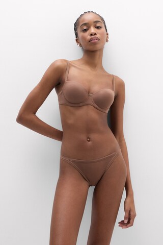 INTIMISSIMI Push-up Bra 'Sofia' in Brown: front