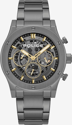 POLICE Analog Watch ' Knotty ' in Grey: front