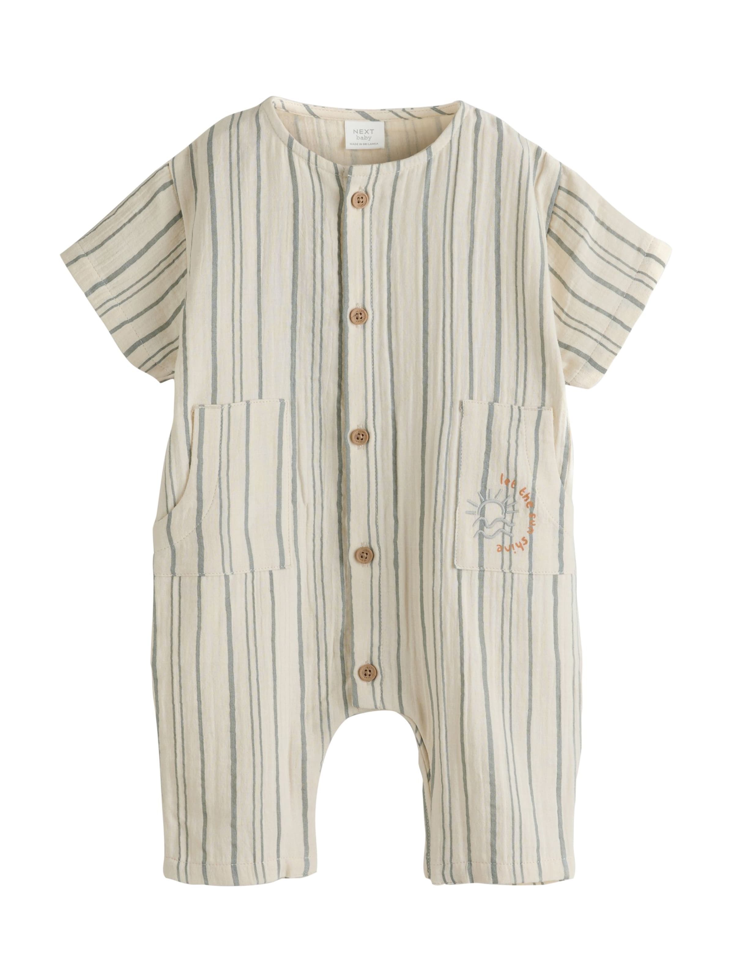 Next Rompertje/body in Beige: voorkant